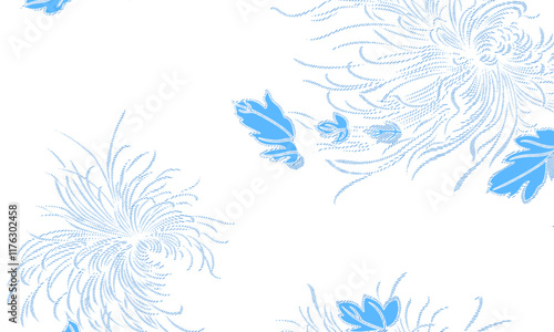 Abstract Flower background suitable for home decore and wallpaper purpose

