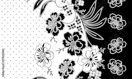 Abstract Flower background suitable for home decore and wallpaper purpose

