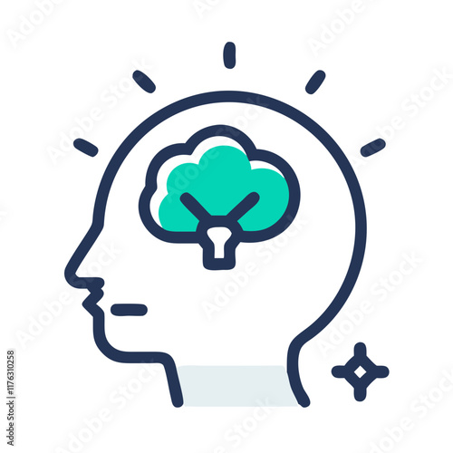 mind icon design