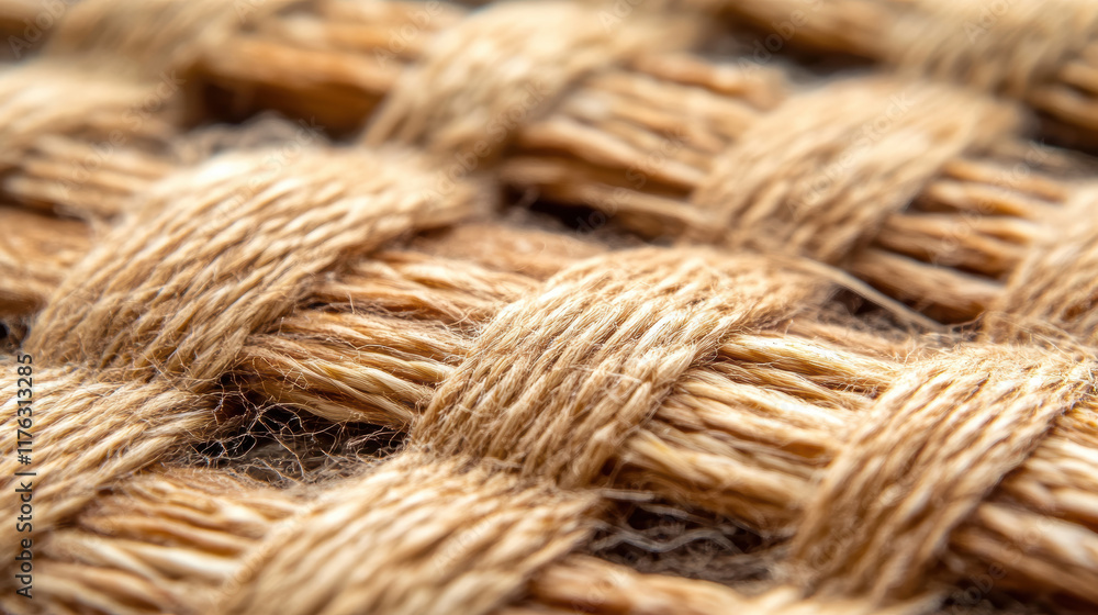 Close up of light latte toned woven straw texture with intricate patterns, showcasing natural fibers and craftsmanship in detailed macro view Close up of light latte toned woven straw texture with intricate patterns, showcasing natural fibers and craftsmanship in detailed macro view