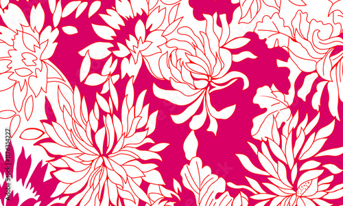 Abstract Flower background suitable for home decore and wallpaper purpose


