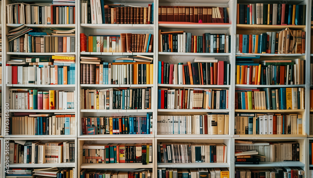a shelf full of books a shelf full of books