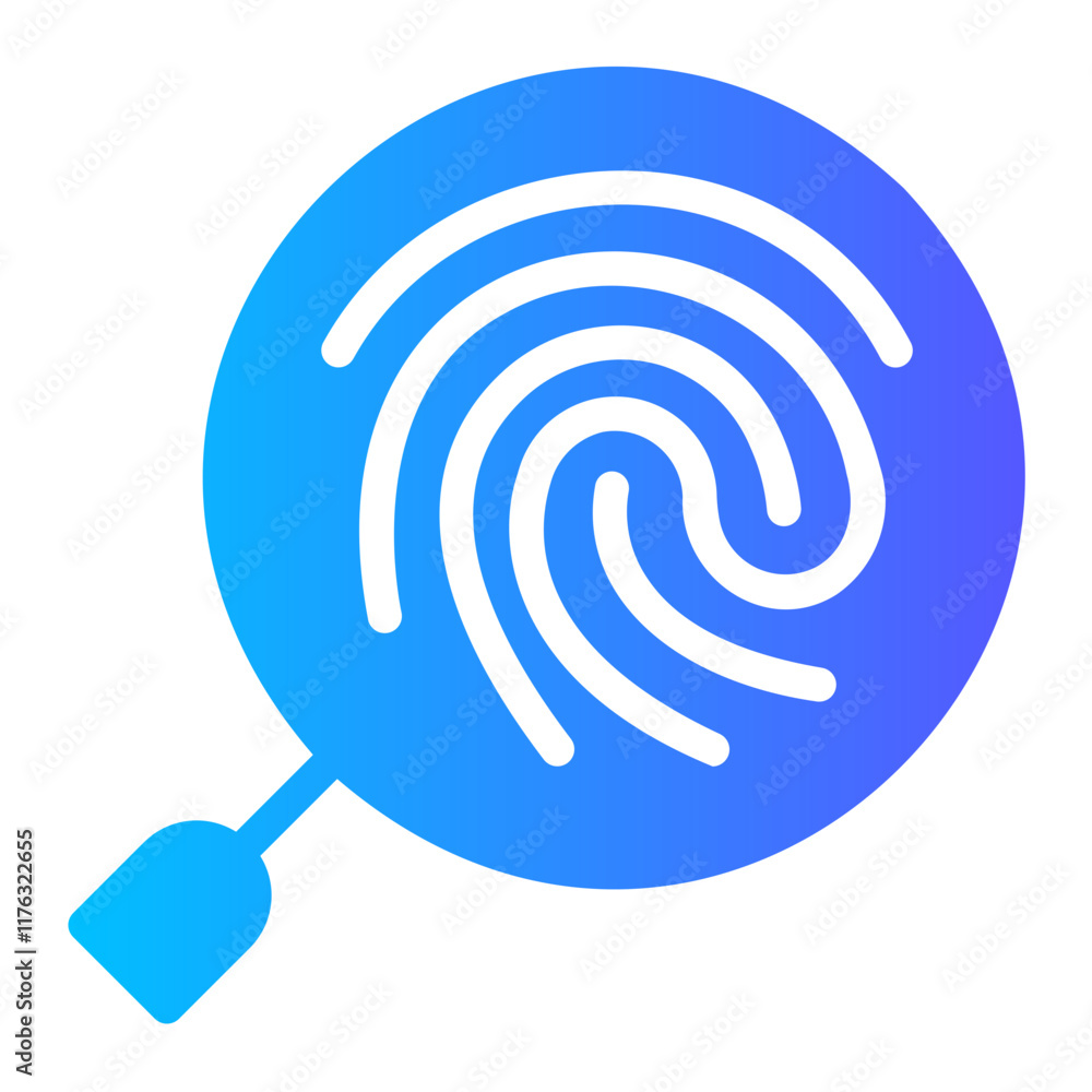 fingerpint Gradient icon