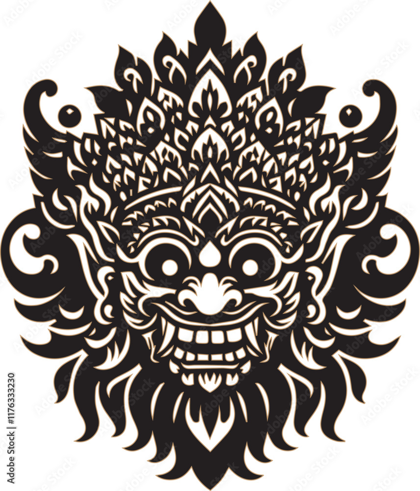 vector sketch, silhouette illustration, ethnic traditional wayang character design, ghost mascot shape vector sketch, silhouette illustration, ethnic traditional wayang character design, ghost mascot shape