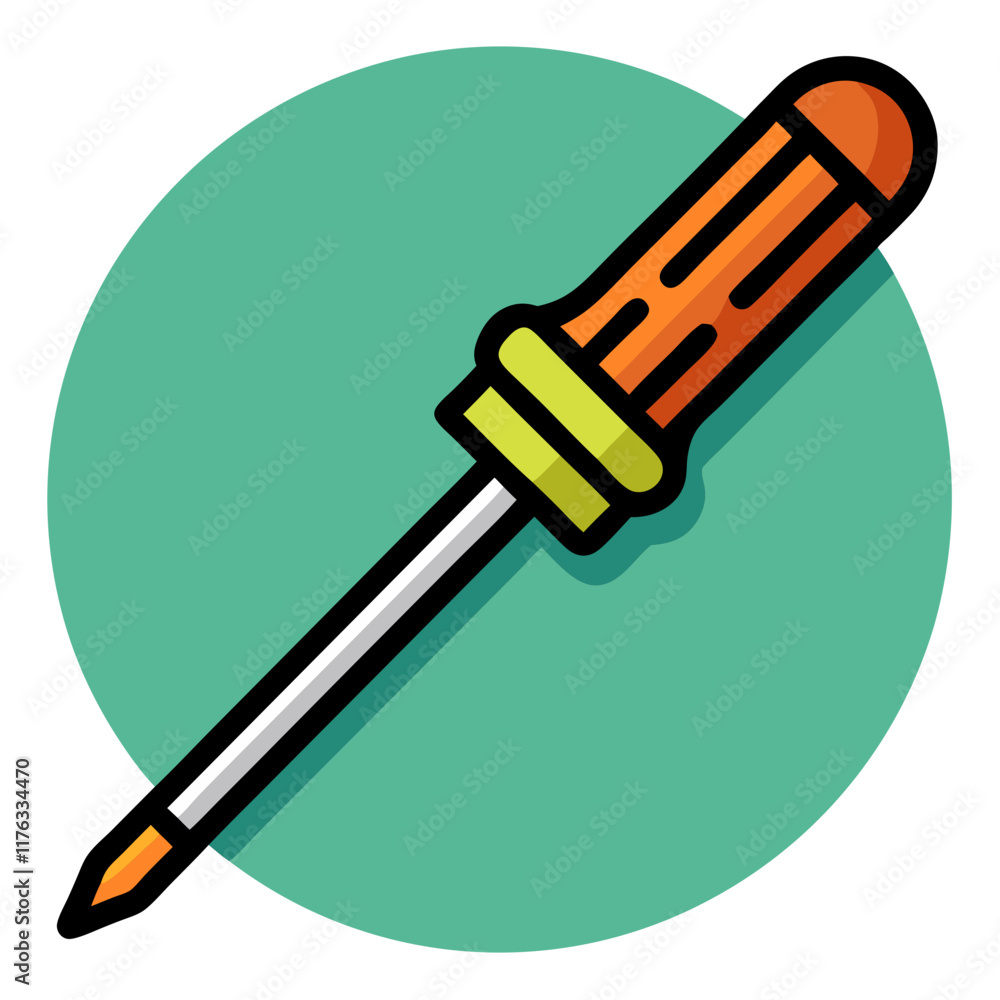 Fototapeta premium screwdriver icon design