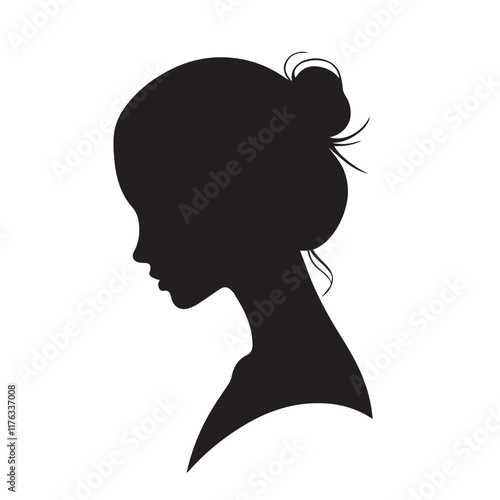 woman's day vector silhouette