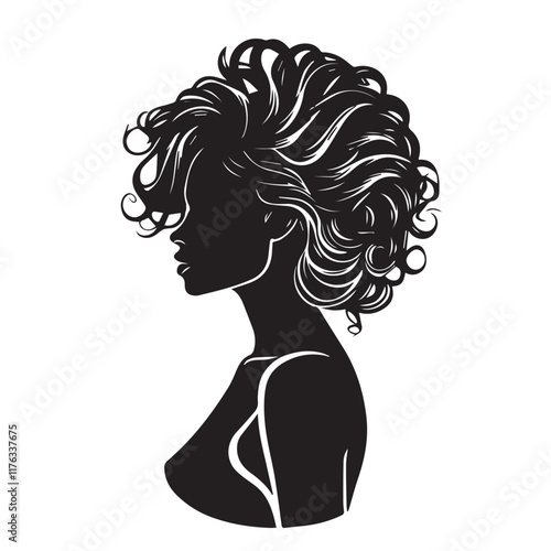 woman's day vector silhouette