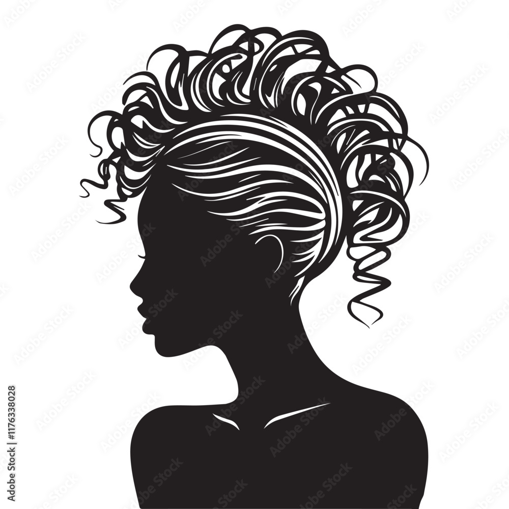 woman's day vector silhouette woman's day vector silhouette
