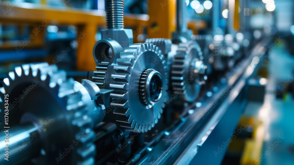 close-up of automobile engine or transmission steel gear box close-up of automobile engine or transmission steel gear box
