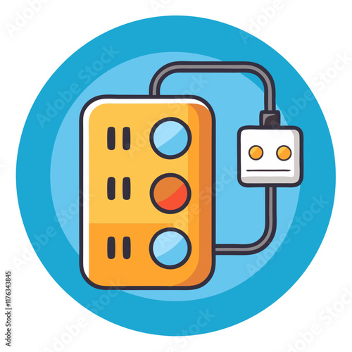 surge protector icon design