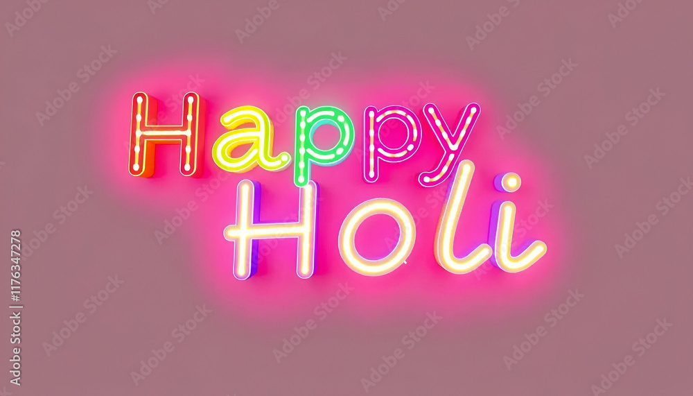 Holi Celebration Card or Poster Holi Celebration Card or Poster