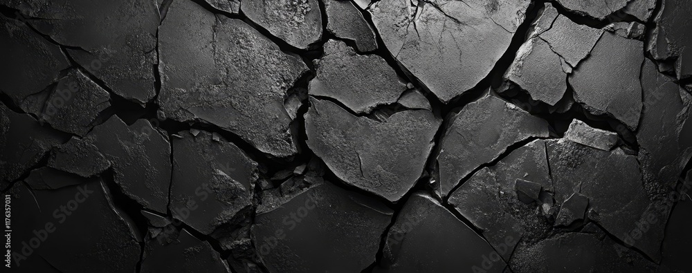 Cracked dark surface texture. (1) Cracked dark surface texture. (1)