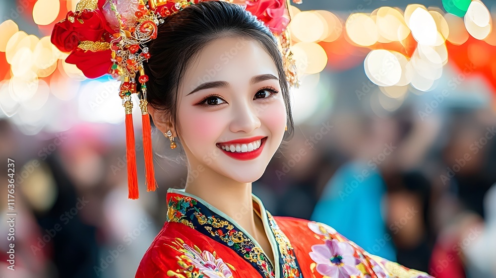 Festive traditional dance performance cultural festival portrait urban setting close-up celebrating heritage Festive traditional dance performance cultural festival portrait urban setting close-up celebrating heritage
