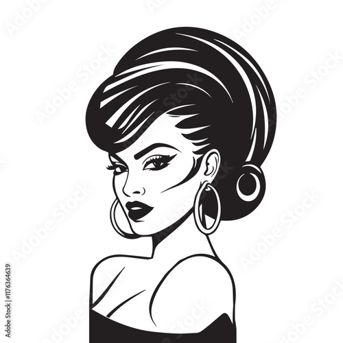 woman's day vector silhouette