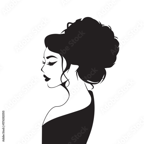 woman's day vector silhouette