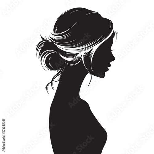 woman's day vector silhouette