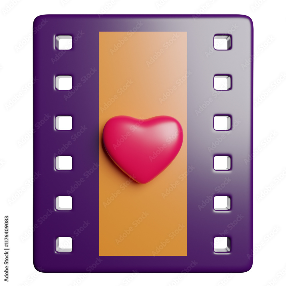 Obraz premium Romantic Movie Love