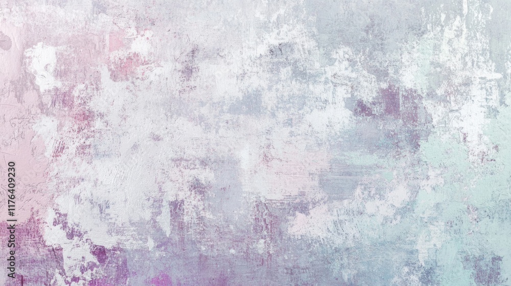 Holographic background in pale pastel tones of violet, pink, and mint, with irregular textures and subtle scratches creating a trendy abstract look Holographic background in pale pastel tones of violet, pink, and mint, with irregular textures and subtle scratches creating a trendy abstract look