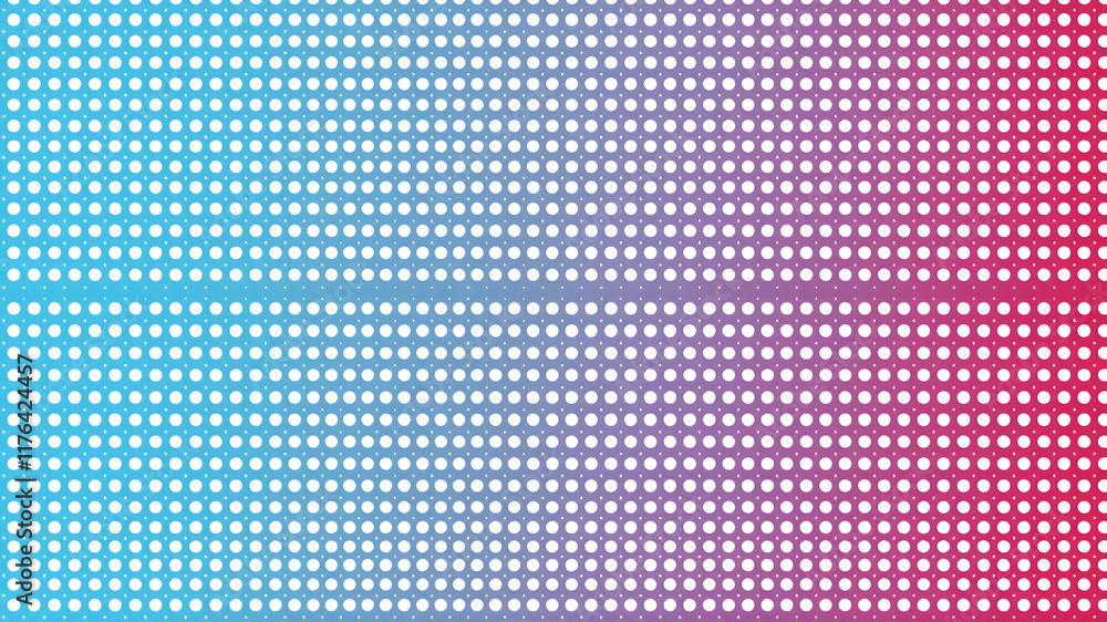 Dots halftone white and blue color pattern gradient grunge texture background. Dots pop style vector illustration Dots halftone white and blue color pattern gradient grunge texture background. Dots pop style vector illustration