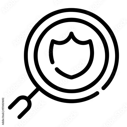 magnifying glass Line Icon