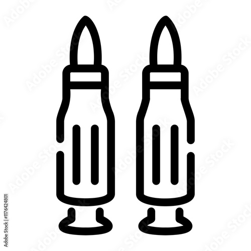 ammunition Line Icon