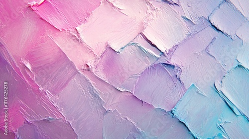 Wallpaper Mural Stylish abstract holographic background with pale violet, pink, and mint tones, featuring realistic scratches and irregular textures Torontodigital.ca