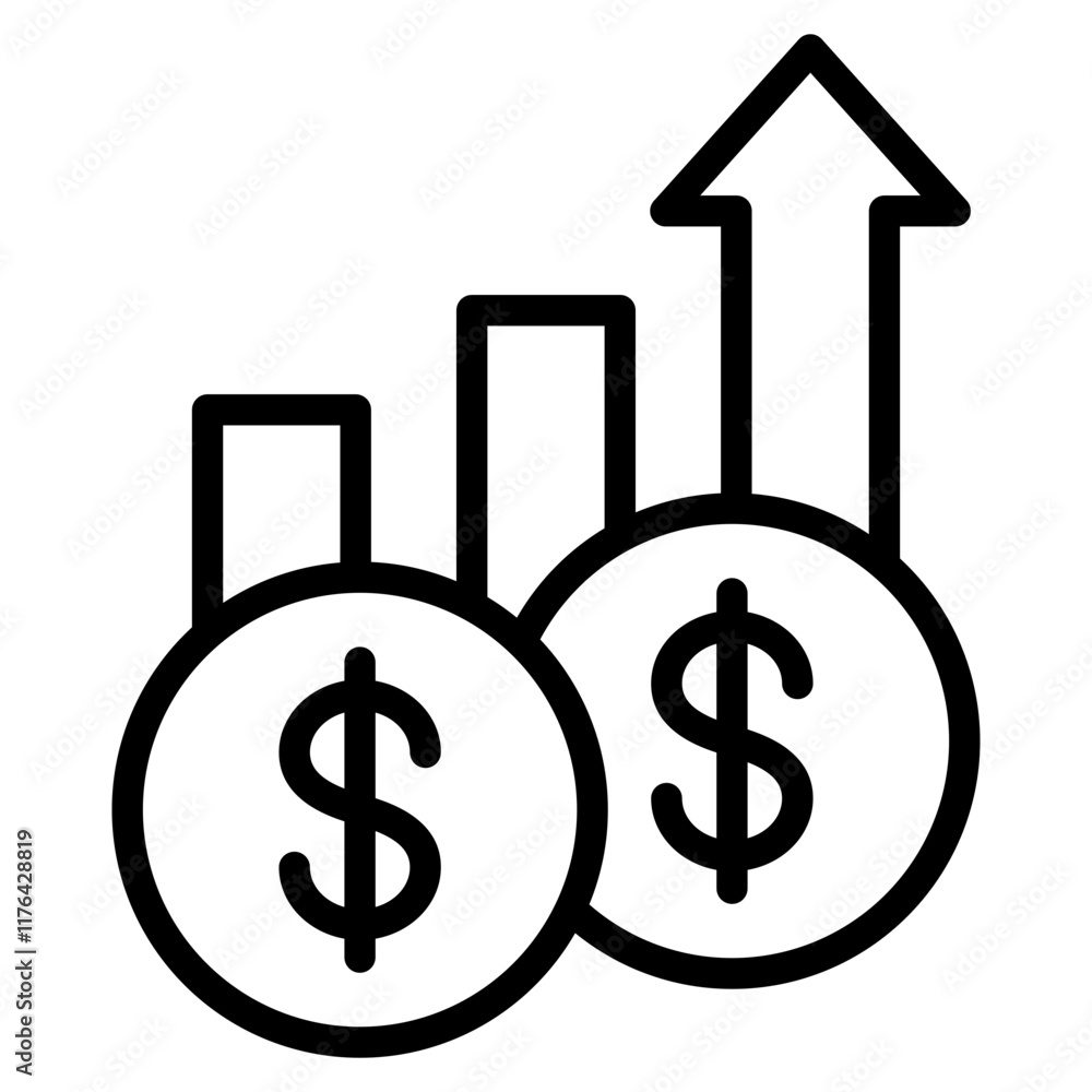 Financial Growth Icon