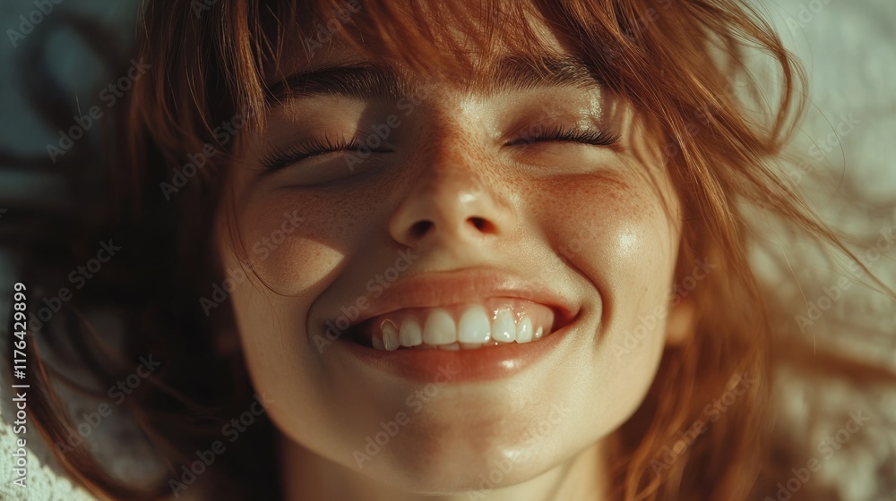 Portrait of a happy individual Portrait of a happy individual