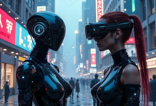 Immersive Worlds of Robots and Humans in AR/VR
