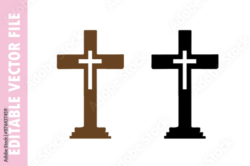 cross vector design 