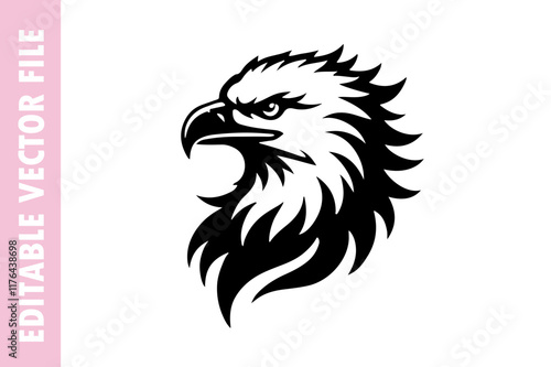 head of eagle, eagle vector