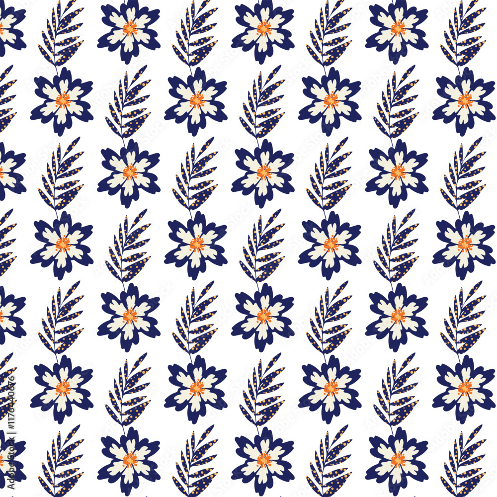 seamless background with flowers seamless background with flowers