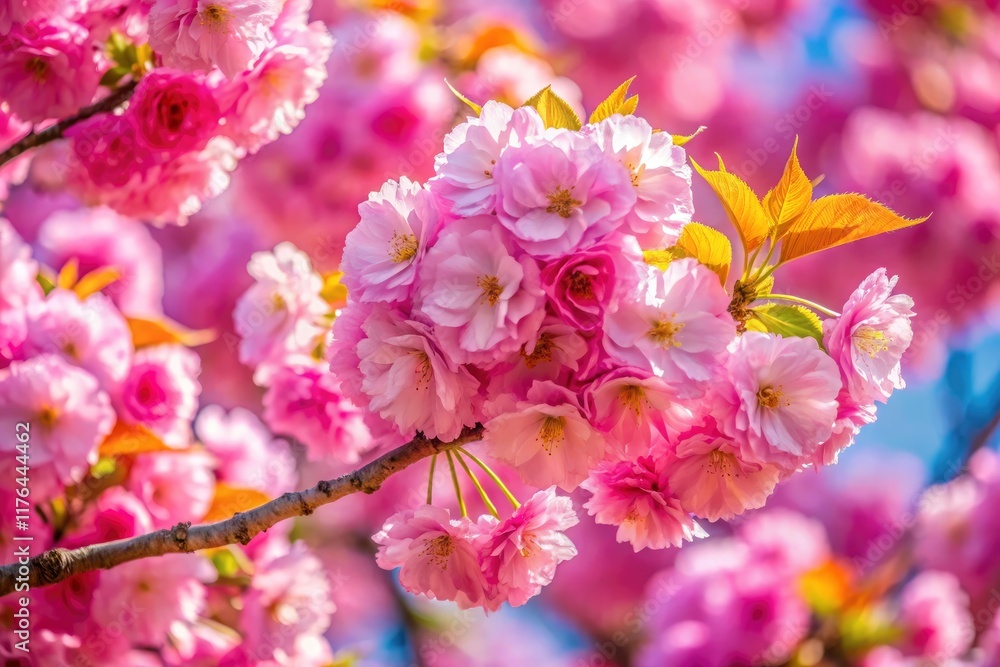 Deep focus reveals the breathtaking beauty of pink Ipe flowers, a stunning high-resolution image of a Brazilian Ipe tree. Deep focus reveals the breathtaking beauty of pink Ipe flowers, a stunning high-resolution image of a Brazilian Ipe tree.