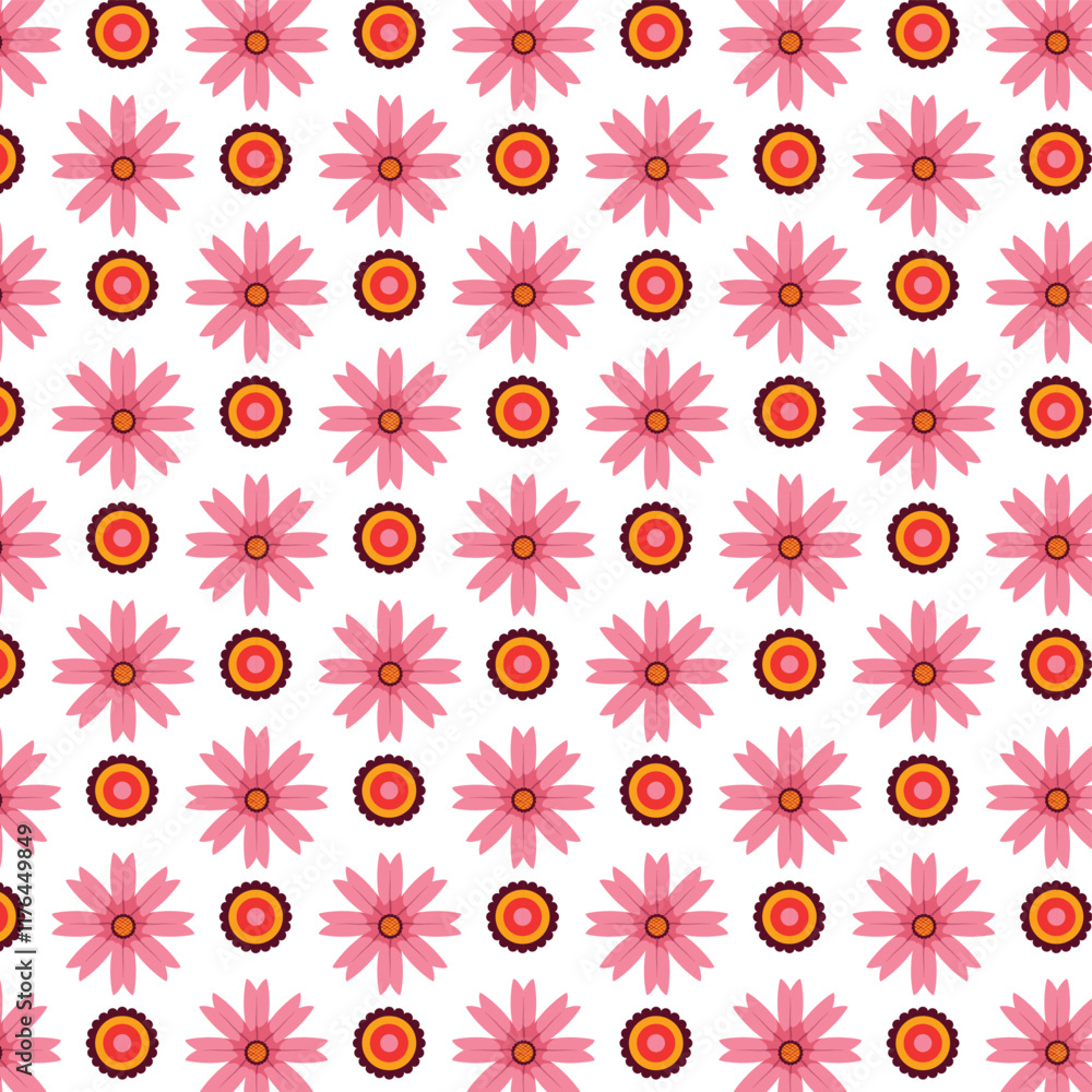 seamless pattern with flowers seamless pattern with flowers