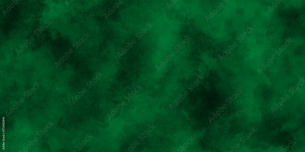 Naklejka premium Closeup of rough green textured wall or cloudy grunge texture,old stylist golden green texture background used as wallpaper,cover,flyer,template,Green cement floor as background, 