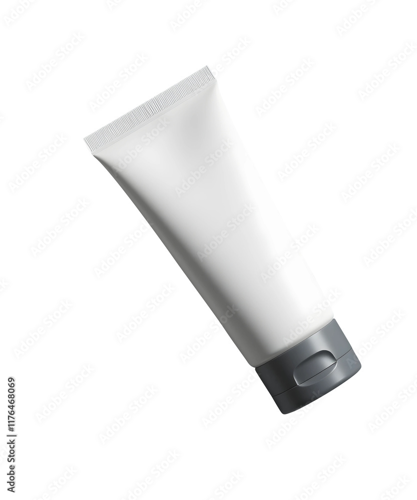 Cosmetic tube, Blank Cosmetic product branding mockup, face wash tube, cream tube , cream for skin care, white Mock up transparent background Cosmetic tube, Blank Cosmetic product branding mockup, face wash tube, cream tube , cream for skin care, white Mock up transparent background