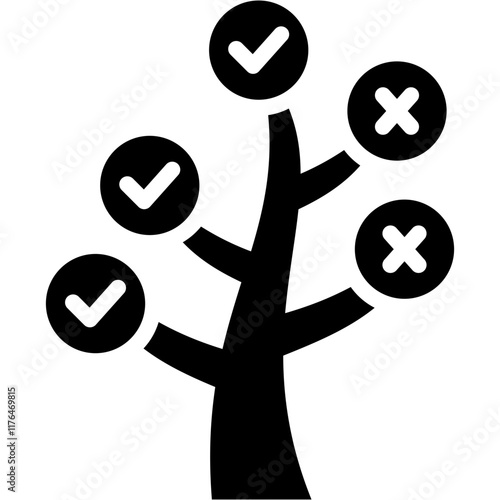 Decision Tree Icon