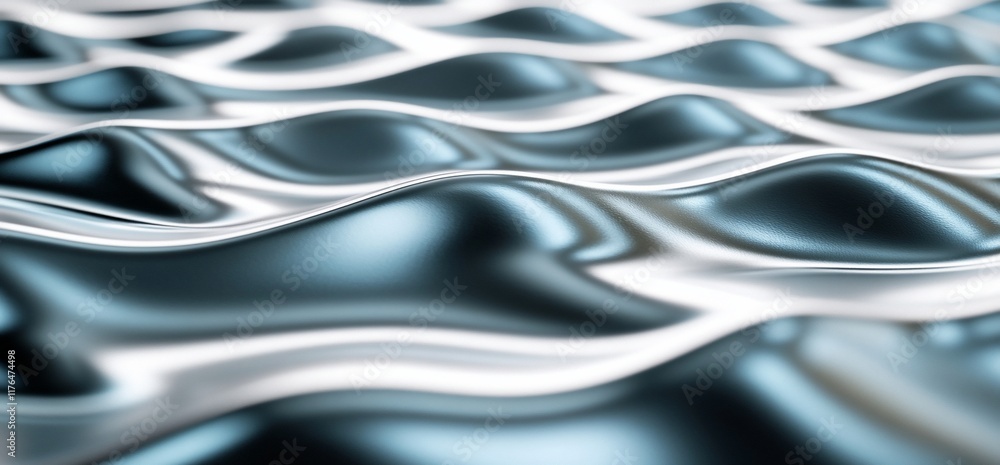 Abstract metallic wave texture background Abstract metallic wave texture background