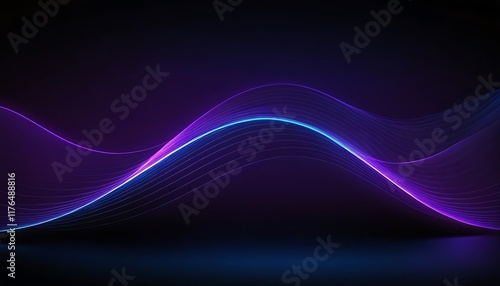 abstract black background with blue and purple line design,Abstract background with pink and blue waves flowing on a black background,456