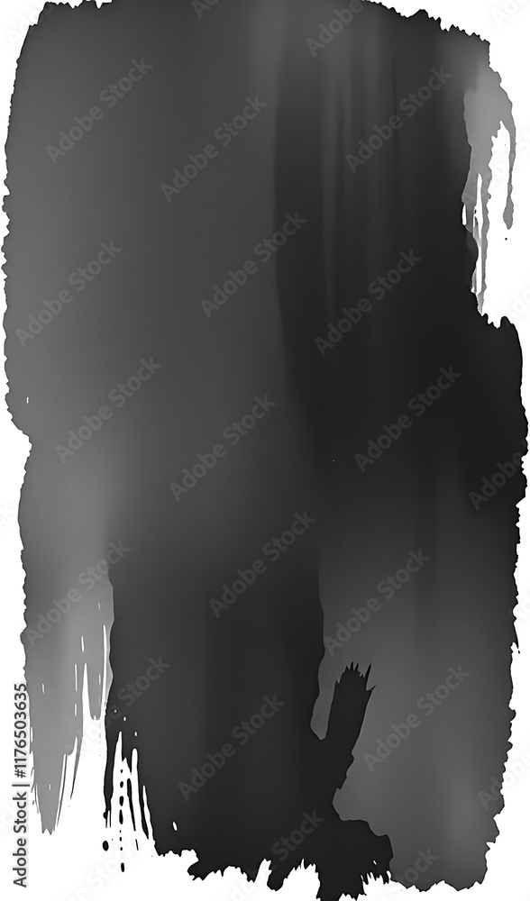Abstract Black and White Brushstroke Texture. AI Generated Abstract Black and White Brushstroke Texture. AI Generated
