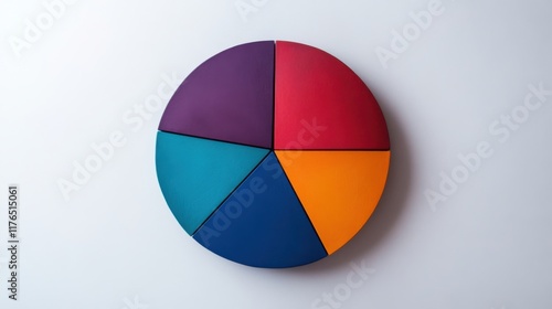 Free Download a colorful clock on a wall with a white background - GFXLoad
