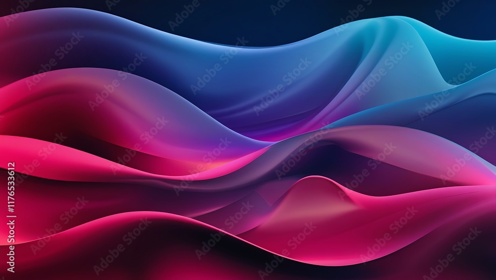 Fototapeta premium abstract background with a colorful wave , Colorful background design, dynamic abstract colorful background