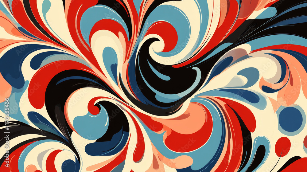 Floral embellishment with swirls in retro style for design. Vector version also available in gallery Floral embellishment with swirls in retro style for design. Vector version also available in gallery
