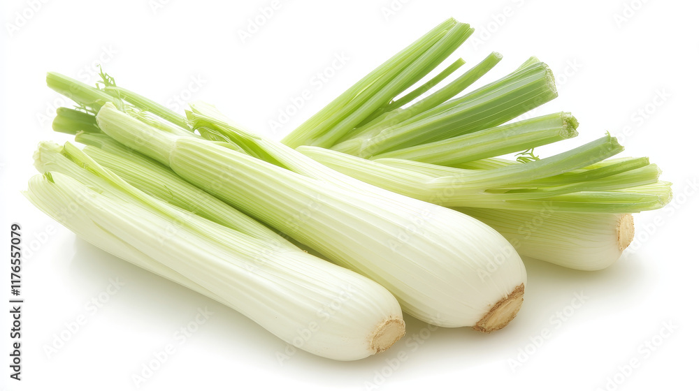 Isolated raw fennel bulb root, vegetable food and farm market veggie, vector object. Fennel bulb tuber, cartoon isolated ripe vegetable, vegetarian and vegan organic natural healthy veggie Isolated raw fennel bulb root, vegetable food and farm market veggie, vector object. Fennel bulb tuber, cartoon isolated ripe vegetable, vegetarian and vegan organic natural healthy veggie