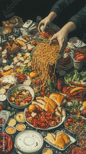 The Overflowing Table, Binge Eating Disorder