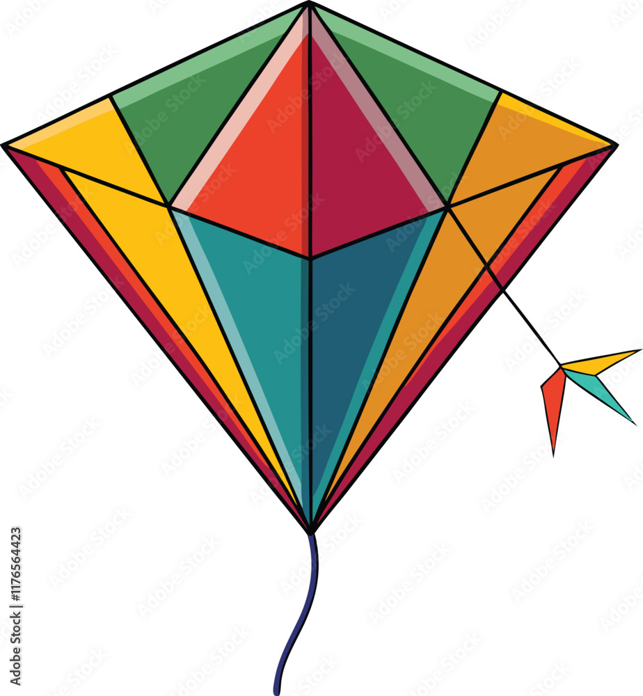 Obraz premium kite vector
