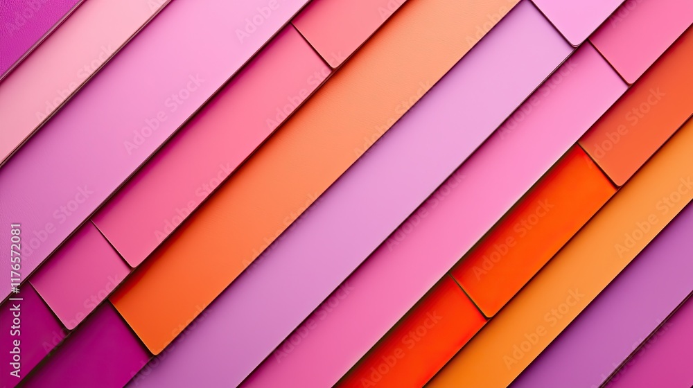 Fototapeta premium Create a vibrant, colorful gradient background that blends shades of pink, orange, and purple, ideal for social media posts and digital marketing.