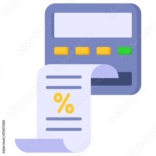 Tax Calculate Icon
