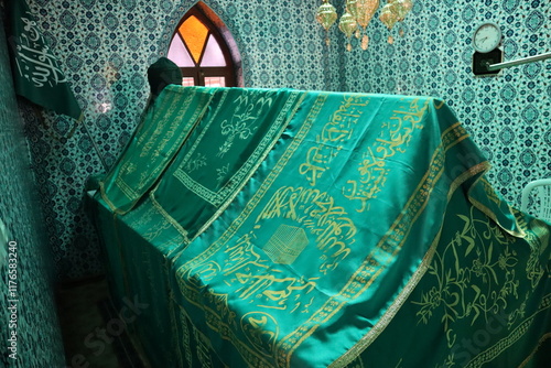 Religious places, Seyit Ahmet Tomb. Akhisar, Manisa, Turkey. photo