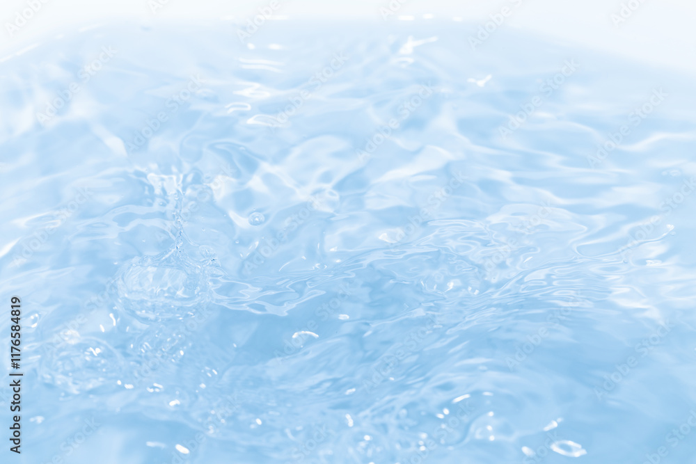 Obraz premium 激しく波打つ水面.